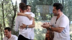 El abrazo de Bisbal y Chenoa  en las imagenes oficiales del reencuentro de  OT  IMAGEN DE RTVE