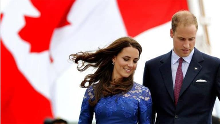 Kate Middleton, protagonista en Canadá