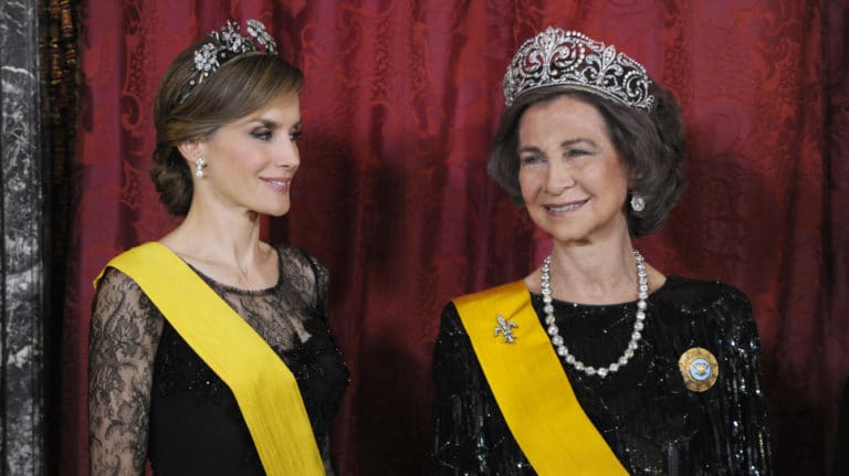 Doña Sofía pone en su sitio a Letizia y le recuerda que ella es la Reina