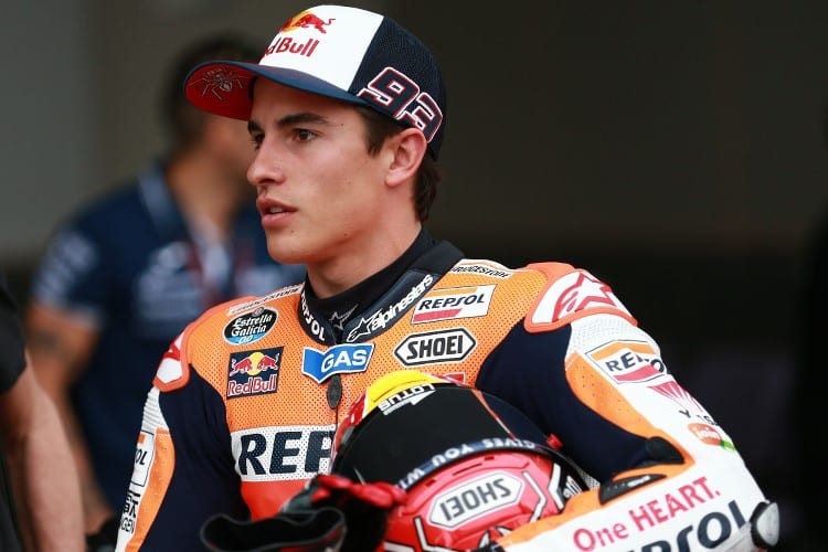 El campeón del mundo Marc Márquez relacionado con un rostro femenino de Telecinco