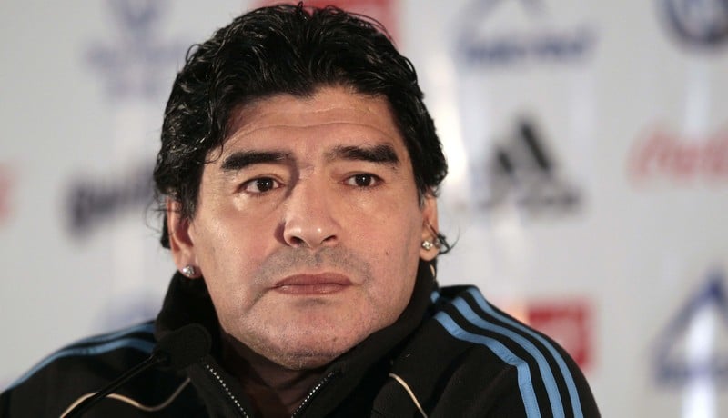 Maradona, acusado de abusar sexualmente de una periodista en Rusia