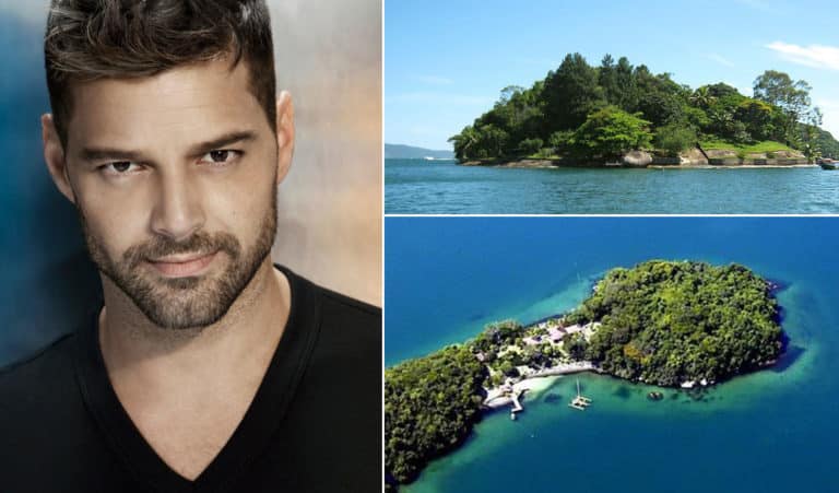 Ricky Martin y otras celebs  megaricas que tienen una isla privada en el Paraíso