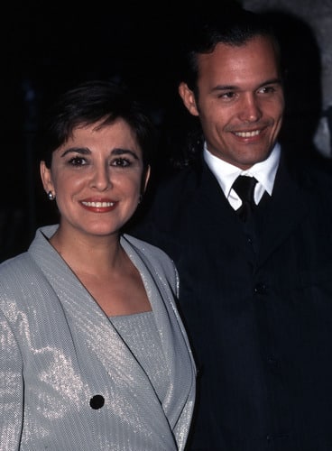 LA PERIODISTA ISABEL GEMIO Y NILO MANRIQUE CELEBRAN SU BODA EN MADRID EL 09/04/97 ©KORPA 03/07/97 MADRID