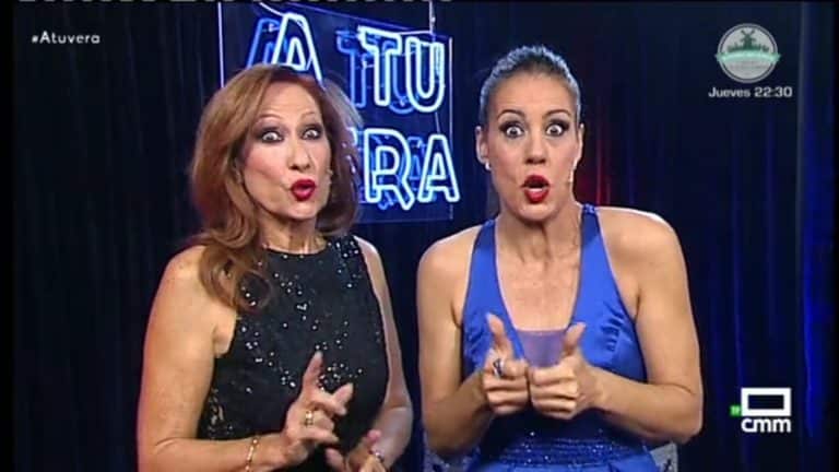 Rosa Benito reaparece en televisión, con cambio de look, para dar una sorpresa a Rosario Mohedano