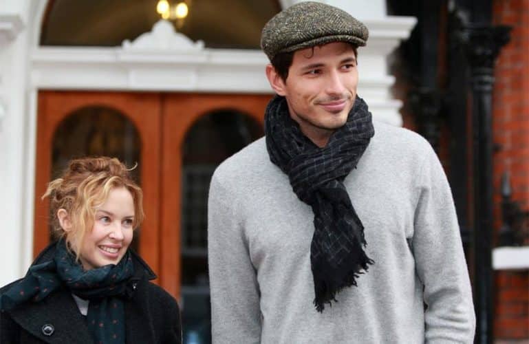 Andrés Velencoso Kylie Minogue Paula Gonu Celebrity Bake Off