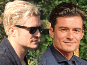 Totalmente irreconocible: Orlando Bloom se marca un <i>Cámbiame</i> y se tiñe el pelo de rubio