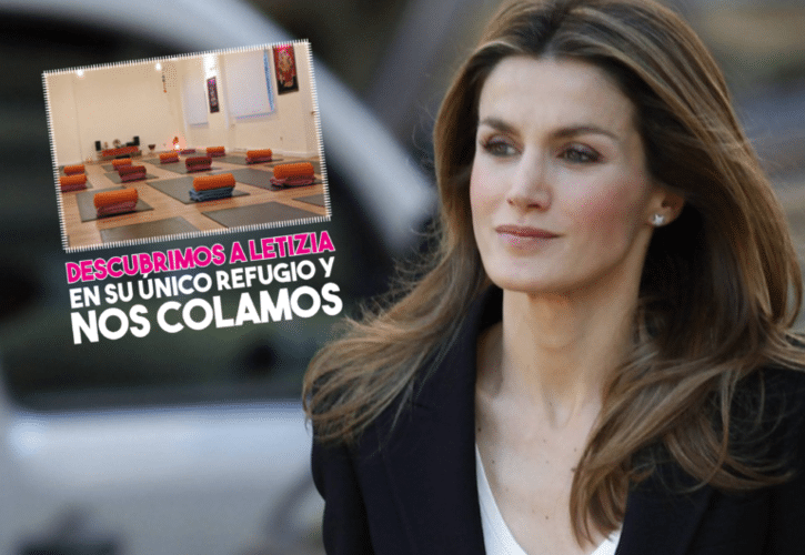 Letizia Ortiz, de incógnito, visita un centro de yoga en Madrid y no se va con las manos vacías