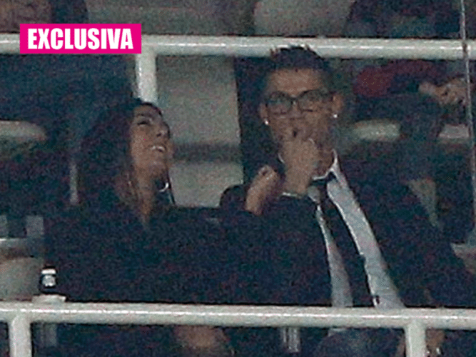 Cristiano Ronaldo y Georgina Rodríguez superan su primera crisis acudiendo al fútbol