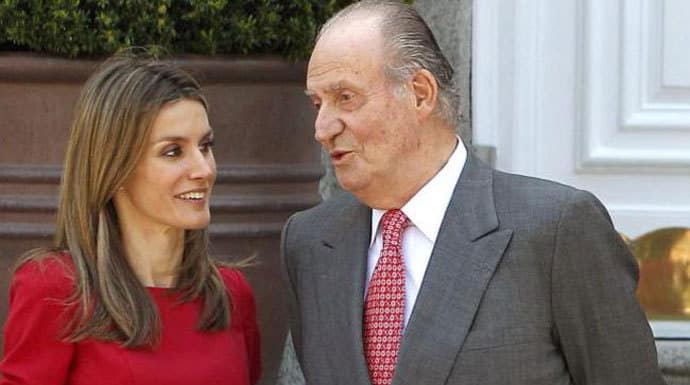 letizia, rey Juan Carlos