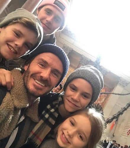 David Beckham hace oídos sordos a toda la polémica que le rodea con UNICEF