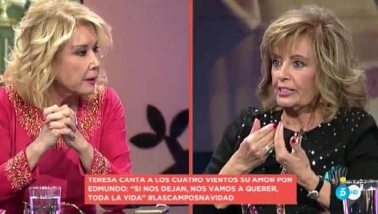 La monumental bronca entre María Teresa Campos y Mila Ximénez por Mercedes Milá acaba como el Rosario de la Aurora