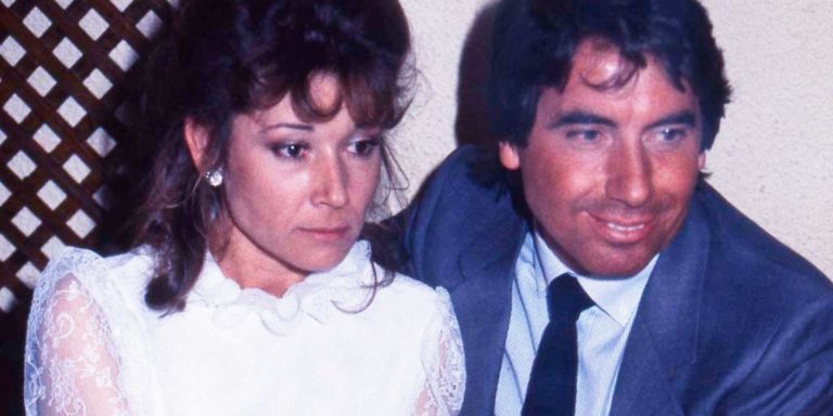 Mila Ximénez y Manolo Santana