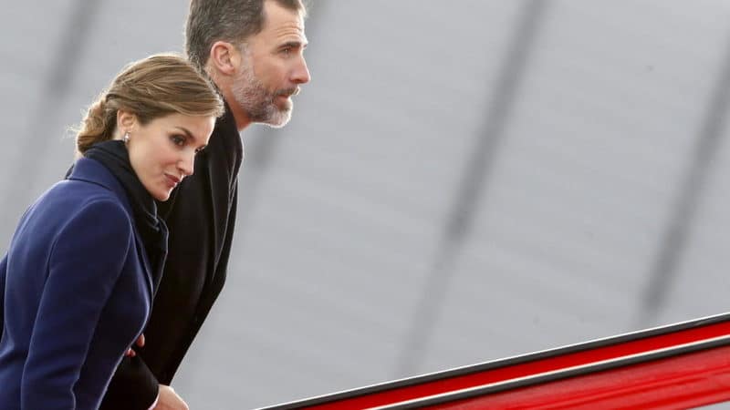 Felipe VI y doña Letizia, invitados de honor de la reina Isabel II en el 'Buckingham Palace' de Londres