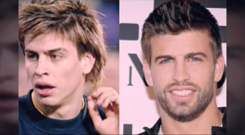 ¡Cómo han cambiado! 'CR7', Sergio Ramos, Piqué, Casillas... El antes y el después de los futbolistas