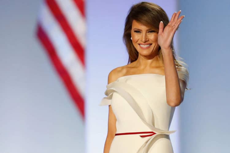 Melania Trump se consagra como la Primera Dama mejor vestida de América