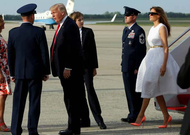 Melania Trump se consagra como la Primera Dama mejor vestida de América