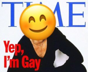Se cumplen 20 años desde que esta famosa presentadora de televisión confesase en portada que es lesbiana