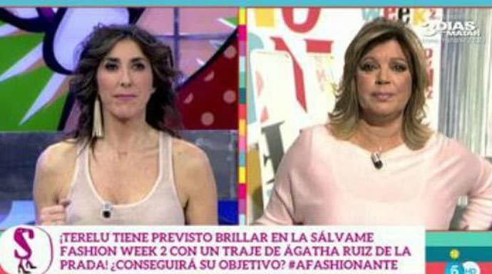 Paz Padilla y los colaboradores de 'Sálvame', una enemistad incesante