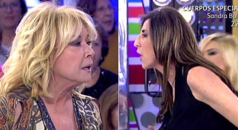 Paz Padilla sobrepasa los límites del humor y destroza la ropa de un guapérrimo invitado