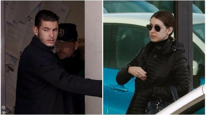 Lucas Hernández y Amelia de la Ossa se casan en secreto en Las Vegas