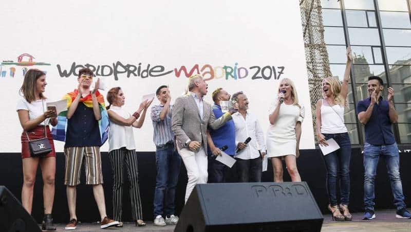 Alaska estrena el multitudinario, exitoso y espectacular 'World Pride Madrid 2017'