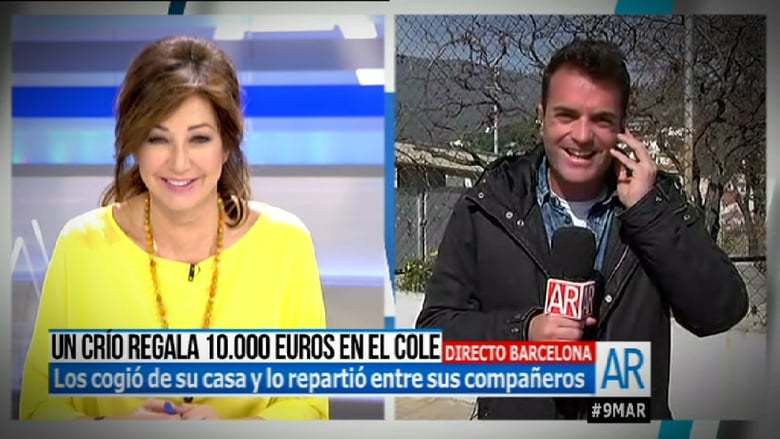 Miquel Valls, presentador y reportero en 'AR', en exclusiva: "Tengo mucha química con Joaquín Prat"