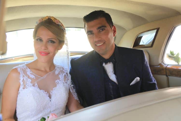 cotilleo El futbolista José Antonio Reyes y Noelia López durante su boda en Sevilla. Exnovia Begoña Alonso 17/06/2017