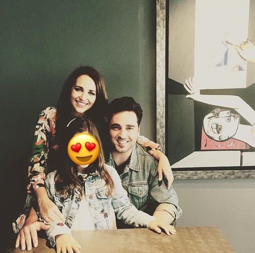 Paula Echevarría y David Bustamante reaparecen juntos en la comunión de su hija Daniella