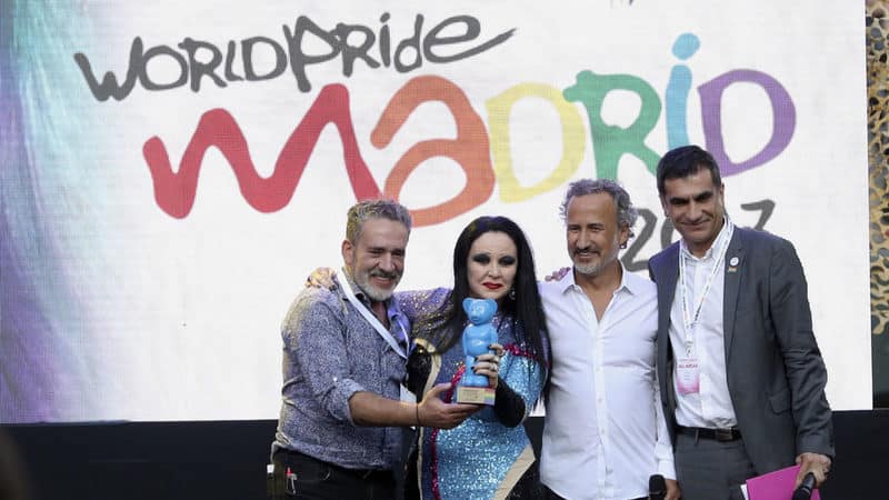 Alaska estrena el multitudinario, exitoso y espectacular 'World Pride Madrid 2017'