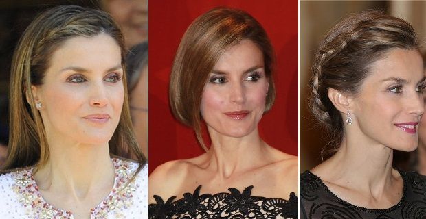 El falso bob, coleta de burbujas, efecto mojado… Los peinados más polémicos de la reina Letizia