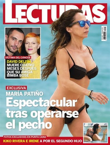 Se publican unas fotografías de María Patiño en bikini y la periodista responde con firmeza y resignación