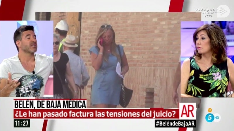 Belén Esteban, de baja laboral mientras Toño Sanchís le asesta un duro golpe donde más le duele