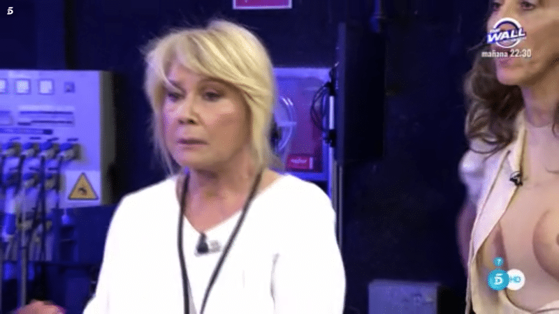 La bronca final: Mila Ximénez traza la línea definitiva entre ella y Terelu, que abandona el plató histérica y llorando