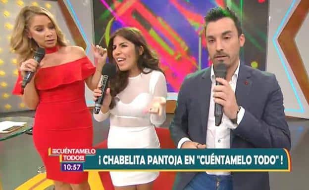 Isa Pantoja, nueva estrella mediática de la televisión en Perú junto a Alejandro Albalá