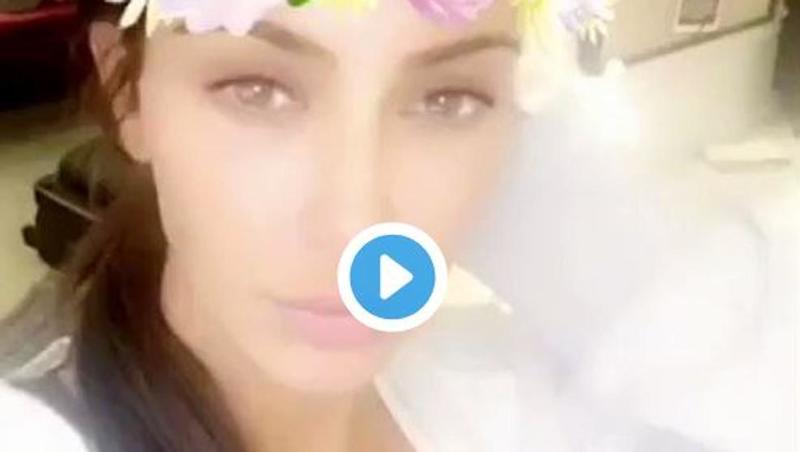 El polémico vídeo de Kim Kardashian por el que ha sido acusada de drogadicta