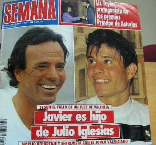 Javier Sánchez-Santos, a un paso de ser hijo de Julio Iglesias