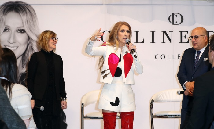 Celine Dion o cómo vestir súper hortera a precios escandalosos y desorbitados
