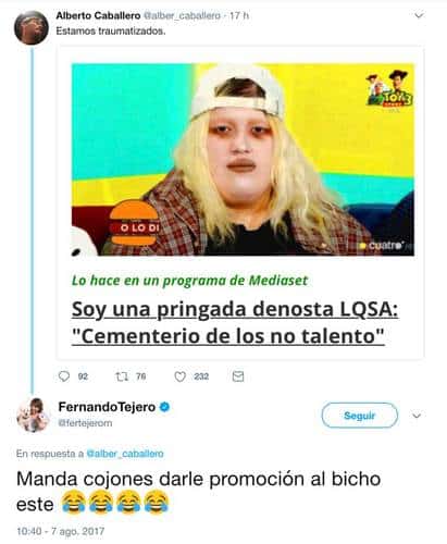 Todos los famosos que se niegan rotundamente a compartir plató con la youtuber 'Soy una pringada'