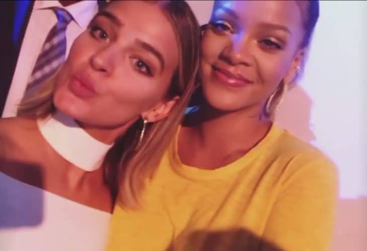 Histerismo confeso de Laura Escanes ante su fortuito encuentro con Rihanna en Nueva York