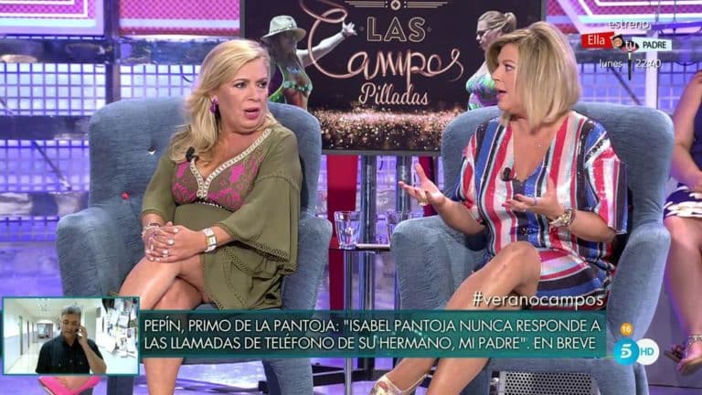 Las confesiones de las Campos: De la tristeza de Terelu al cabreo de Carmen Borrego