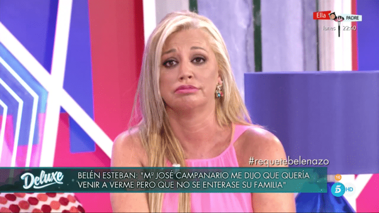 ‘Deluxe’: Belén Esteban desvela la llamada más preocupante de María José Campanario