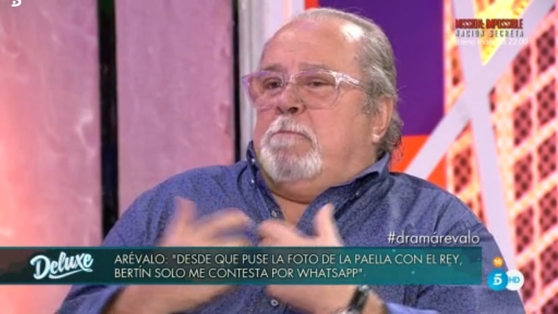 Los verdaderos motivos del quiebre de la amistad entre Bertín Osborne y Arévalo