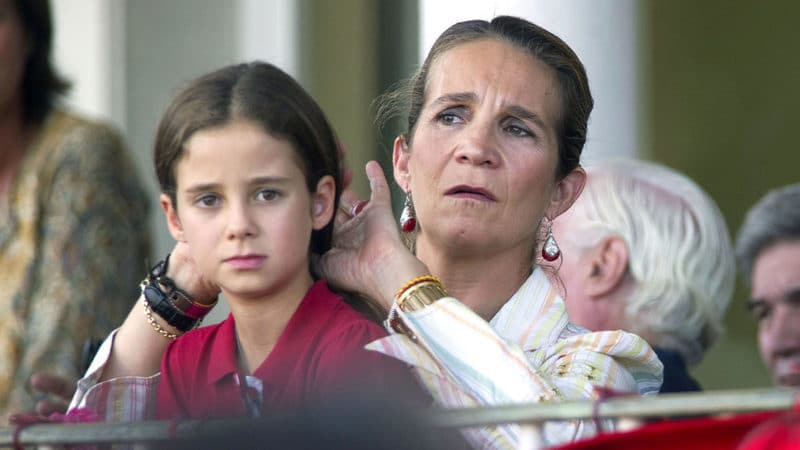 victoria federica de pequeña y la infanta elena