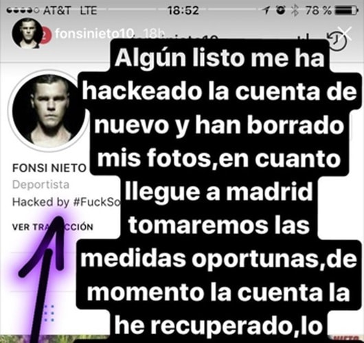 Los desagradables problemas de Fonsi Nieto (que no son Alba Carrillo) durante su luna de miel