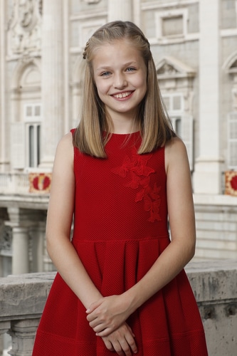 Casa Real difunde la primera imagen oficial de Leonor de Borbón como princesa de Asturias