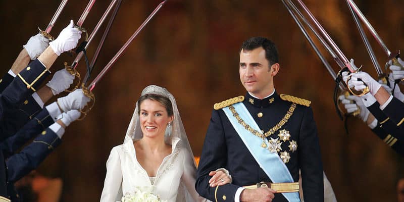 Letizia y Felipe boda real