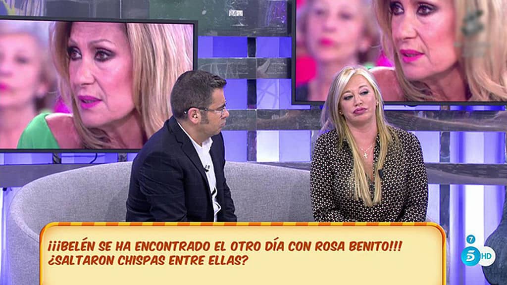 El inesperado reencuentro de Belén Esteban que hace que se le salten las lágrimas