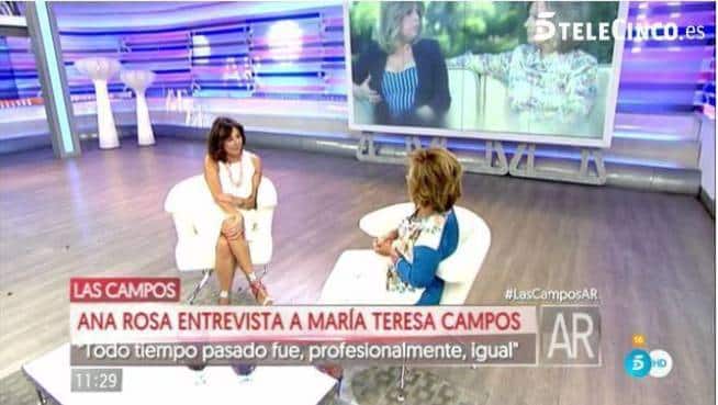María Teresa Campos lanza un dardo a Toñi Moreno y reaviva el conflicto con Ana Rosa Quintana