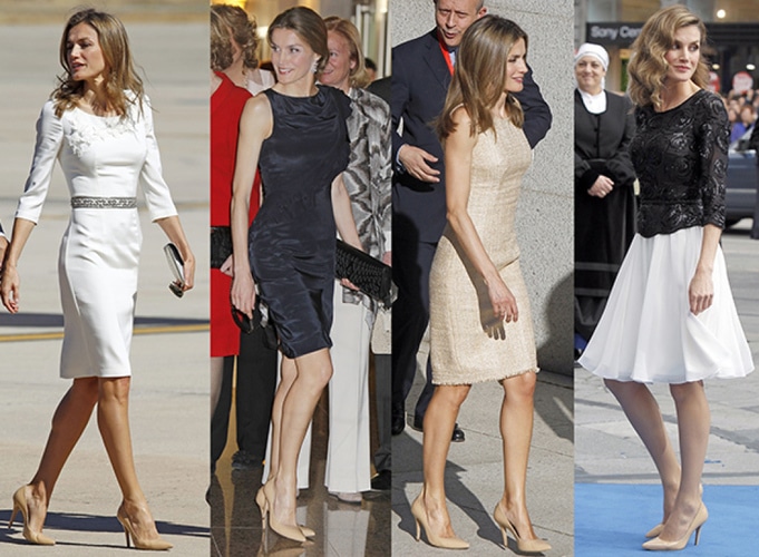 Letizia, el ciempiés: He aquí el impresionante abanico de zapatos de la reina de España
