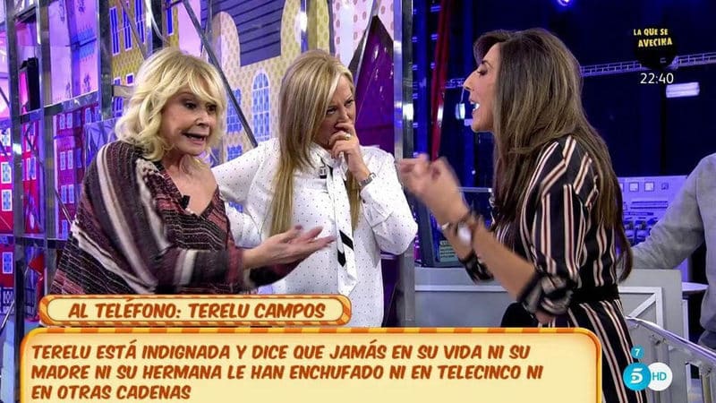 Paz Padilla estalla contra Mila Ximénez y abandona el plató de 'Sálvame': "¡Esta tía siempre igual!"